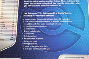 lot 150 image: Pokemon GO Dual Battle Deck Mewtwo vs Melmetal Case  6 Dual Battle Decks
