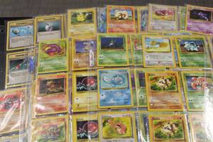 lot 152 image: Vintage Pokemon Card Pages Lot  180 Cards