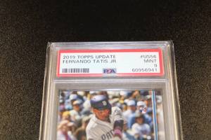 lot 164 image: 2019 Topps Update Fernando Tatis Jr #US56 Rookie Card PSA 9