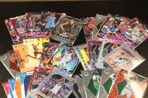 lot 208 image: Modern Basketball Card Rookie Investment Lot  80 Rookie Cards (BIG POTENTIAL)