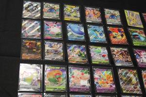 lot 209 image: HUGE POKEMON FULL ART VARIETY LOT  100 Different Full Art Cards