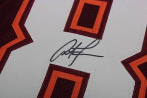 lot 226 image: Central Michigan Chippewas Antonio Freeman Autograph Jersey Beckett COA #WS93998
