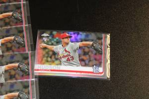 lot 261 image: 2019 Dakota Hudson Rookie Card Lot  8 Rookie Cards
