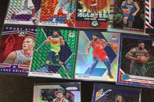 lot 279 image: Basketball Card Parallel Lot  17 Cards