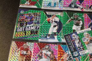 lot 280 image: 2020 Mosaic Football Parallel Card Lot  28 Cards