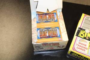 lot 286 image: 1991 Pacific Bingo & 1992 Pro Set The Young Indiana Jones Chronicles Unopened Box Lot  2 Boxes
