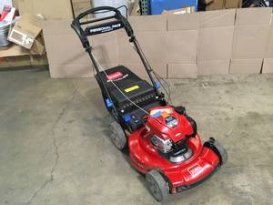 Recycler 22 in. Briggs & Stratton SmartStow Personal Pace High-Wheel Drive Gas Walk Behind Self Propelled Lawn Mower by Toro in working order Customer Returns See Terms on Auction