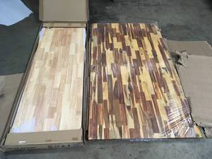 Lot of Solid Wood Tops Customer Returns See Terms on Auction