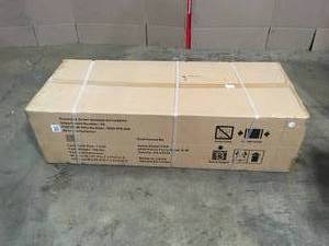 4 ft. Solid Wood Top Workbench in Black with Pegboard and 1 Drawer by Husky Customer Returns See Terms on Auction
