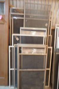 aluminum frame screens