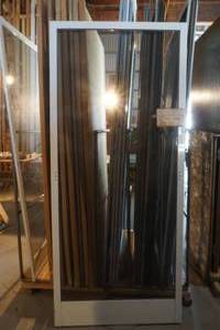 hinged door