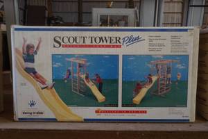 swing n slide scout tower plus kit