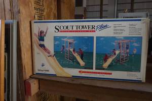swing n slide scout tower plus kit