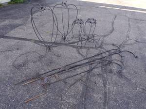 Sheppard Hooks and Metal Garden dcor