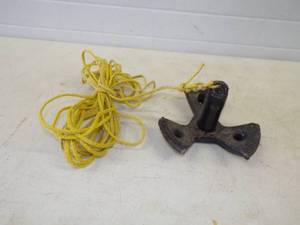 Boat Anchor and Rope