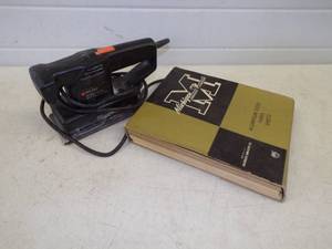 Sander with Sanding Paper