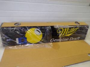 Miller Genuine Draft Pool Table Light