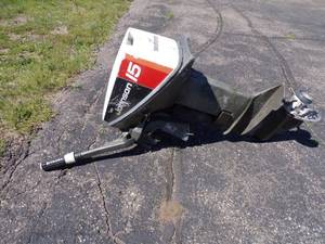 15 HP Johnson Outboard Motor