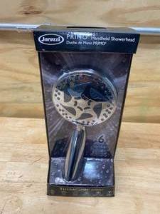lot 35 image: Jacuzzi PRIMO Theraspin Chrome 6-Spray Handheld Shower