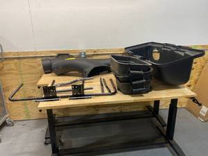 lot 120 image: HUSQVARNA Riding Mower Bagger