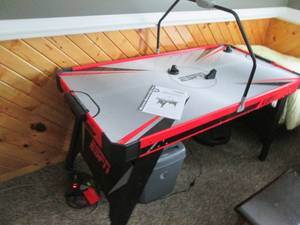 ESPN air hockey table. top is 30x60...