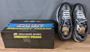 lot 145 image: Skechers Mens Nuovo Cutback Sport Shoe Size 12