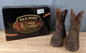lot 149 image: Dan Post Mens Abram Leather Western Boot Size 12