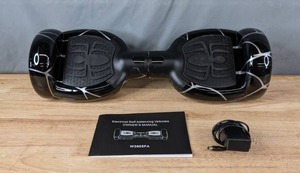 lot 113 image: XPRIT Webster 6.5-Wheel Hoverboard with Wireless Speaker