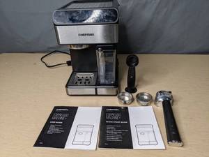 lot 155 image: Chefman 6-in-1 Espresso Machine