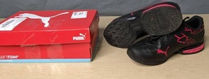 lot 139 image: PUMA Womens Tazon 6 Graphic Running Shoe Size 8.5