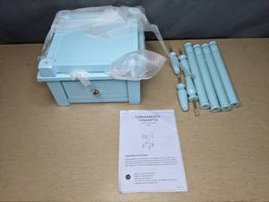 lot 58 image: Convenience Concepts French Country Khloe Accent Table - Light Blue