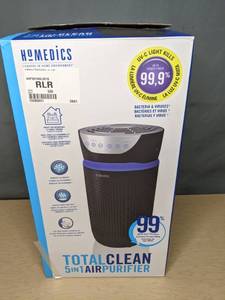 lot 75 image: Homedics TotalClean 5-in-1 Small Room Air Purifier