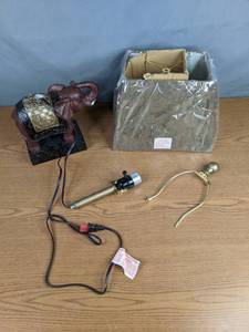 lot 105 image: Elegant Lalia Home Elephant 20-12 Table Lamp