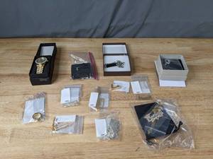 lot 293 image: Personalized Jewelry Includes Watches, Necklaces, and Rings