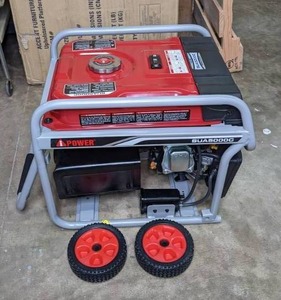 lot 267 image: A-iPower 5000 Peak4250 Running Watts Portable Gas Generator - SUA5000C