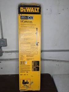 lot 287 image: DeWalt 20V MAX Cordless 14 Folding String Trimmer