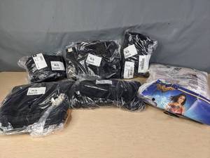 lot 235 image: Rubies Womens Wonder Woman Movie Wonder Woman Costume, Galaxy by Harvic Womens Stretch Twill Cargo Jogger Pant Black Size XXL, 247 Comfort Apparel Womens Plus Cap-Sleeve Maxi Dress Black 3X and More