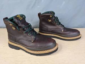 lot 21 image: Georgia Boot Mens Giant 6 Steel Toe Work Boot Size 10
