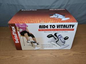 lot 345 image: BetaFlex Electronic Mini Exercise Smart Bike