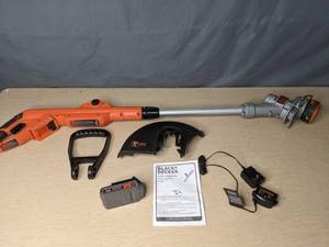 lot 320 image: BLACKDECKER 20-Volt Cordless String TrimmerEdger 2.0 AH