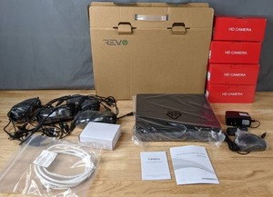 lot 2 image: REVO America Ultra Hybrid 1TB DVR Surveillance System with 4 Full HD IndoorOutdoor Bullet Cameras