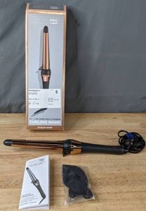lot 337 image: Conair INFINITIPRO Rose Gold Titanium Curling Wand