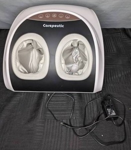 lot 384 image: Carepeutic Ozone-Activated Air Pressure Shiatsu Foot Massager with Heat Therapy