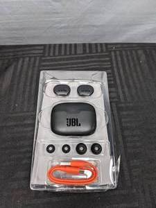 lot 309 image: JBL Tune 130NC True Wireless Noise-Cancelling Earbuds with Charging Case  Black