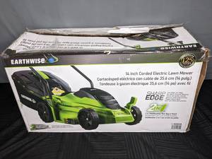 lot 359 image: American Lawn Mower 14 11-Amp Corded Electric Push Lawn Mower