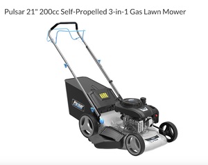 lot 422 image: Pulsar 21 200cc Self-Propelled 3-in-1 Gas Lawn Mower