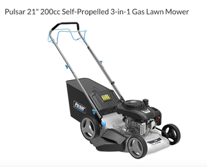 lot 421 image: Pulsar 21 200cc Self-Propelled 3-in-1 Gas Lawn Mower