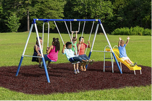 lot 434 image: XDP Recreation Play All Day Swing Set