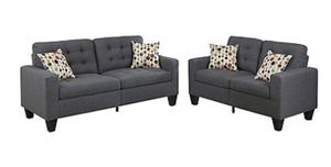 lot 454 image: Venetian Worldwide Triora Sofa and Loveseat Set