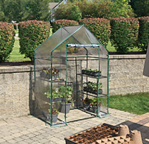 lot 373 image: ShelterLogic Grow IT Small Greenhouse - Vertical